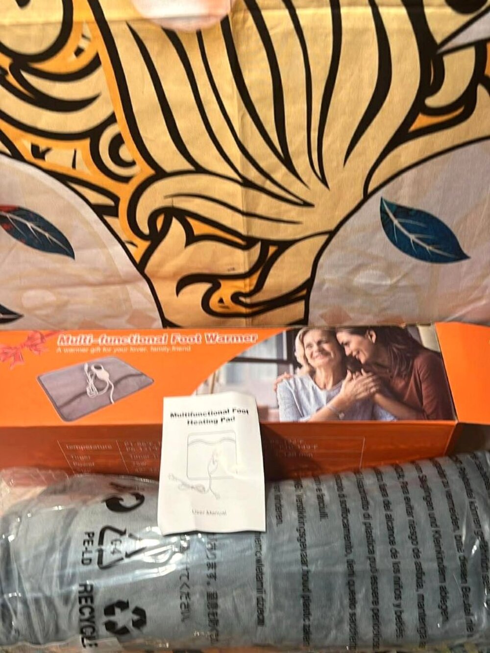 Multi‑Functional Electric Foot Warmer – NEW in Box - Picture 2 of 7